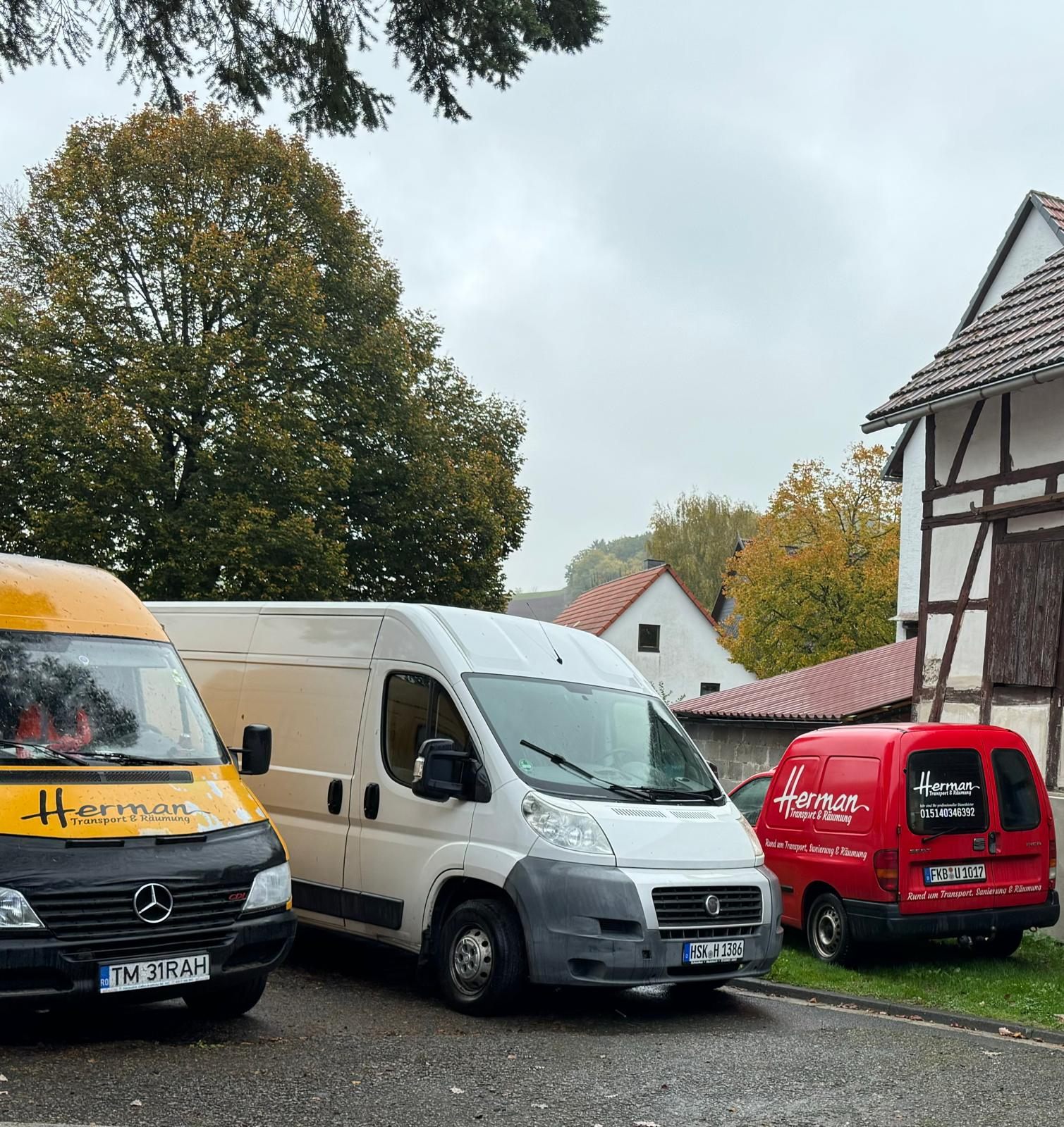 Herman Transporter Fuhrpark